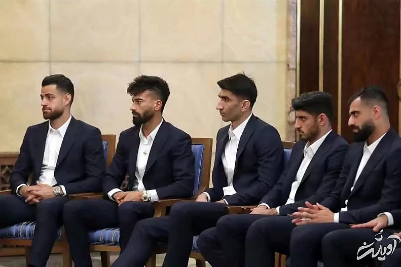 تصاویر - بدرقه ملی پوشان فوتبال با حضور رئیسی